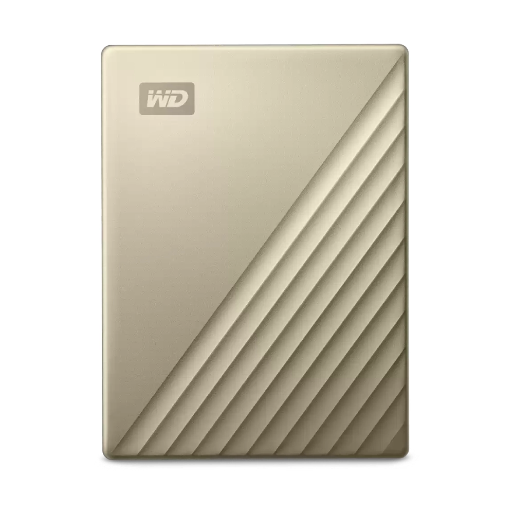 WD EXTERNAL SSD 2TB MY PASSPORT GOLD view 2